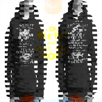 I Have Two Titles Mom & Bonus Mom Sunflower Mothers Day V3 Hoodie - Seseable