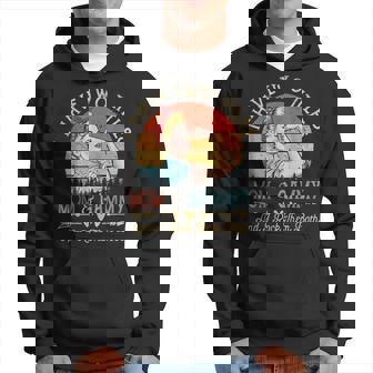 I Have Two Titles Mom And Gammy Funny Mothers Day Retro Hoodie | Seseable CA