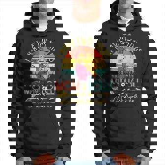 I Have Two Titles Mom And Lolli Women Vintage Decor Grandma Hoodie - Seseable
