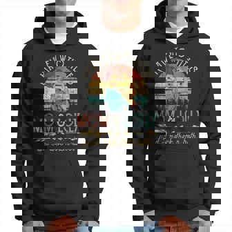 I Have Two Titles Mom And Lolly Women Vintage Decor Grandma Hoodie - Seseable
