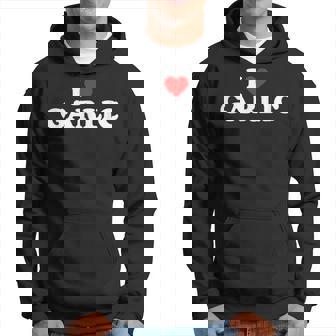 I Love Garlic I Heart Garlic Garlic Lover Hoodie | Mazezy