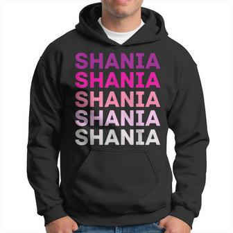 I Love Shania Cute First Name Shania Hoodie - Thegiftio UK