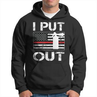I Put Out Safety Firefighters Fireman Fire Hoodie - Seseable