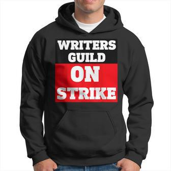 I Stand With Writers Guild Of America Hoodie | Mazezy