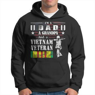 Im A Dad A Grandpa And A Vietnam Veteran Men Hoodie Graphic Print Hooded Sweatshirt - Seseable