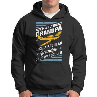 Im A Flying Grandpa Like A Regular Only Way Cooler Gift For Mens Hoodie | Mazezy