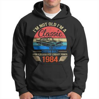 Im Classic Car 39Th Birthday Gift 39 Years Old Born In 1984 Hoodie - Seseable
