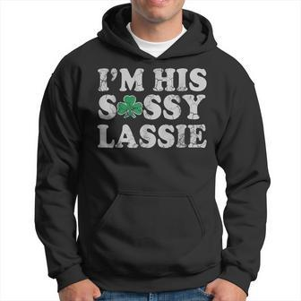 Im His Sassy Lassie Couples St Patricks Day Matching Hoodie - Seseable