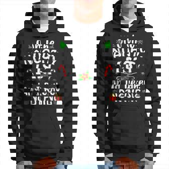 Im On The Naughty List And I Regret Nothing Gift Men Hoodie Graphic Print Hooded Sweatshirt - Seseable