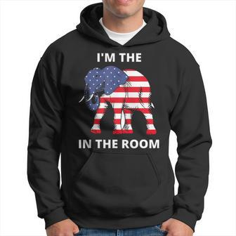 Im The Elephant In The Room Republican Hoodie - Seseable