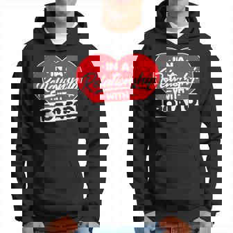In A Relationship With Potatoes - Funny Potato Lover Men Hoodie Graphic Print Hooded Sweatshirt - Thegiftio UK