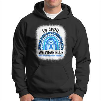 In April We Wear Blue - Child Abuse Prevention Awareness Hoodie | Mazezy