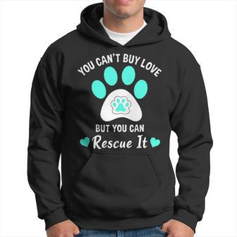 Indiana County Humane Society Animal Rescue Love Hoodie - Seseable