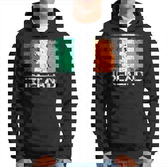 Irish Flag | Vintage Made In Ireland Gift Hoodie | Mazezy