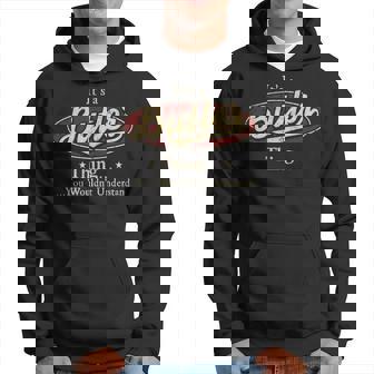 Its A Butler Thing You Wouldnt Understand Personalized Name Gifts With Name Printed Butler Hoodie - Seseable