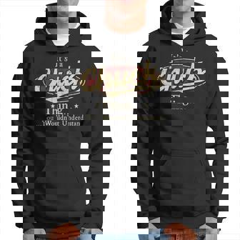 Its A Chuck Thing You Wouldnt Understand Personalized Name Gifts With Name Printed Chuck Hoodie - Seseable