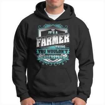 Its A Farmer Thing You Wouldnt Understand Classic Hoodie - Seseable