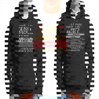 Its An Angell Thing You Wouldnt Understand Angell For Angell Men Hoodie Graphic Print Hooded Sweatshirt - Seseable