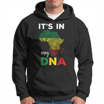 Its In My Dna Black History Month African Roots Gift Hoodie - Seseable