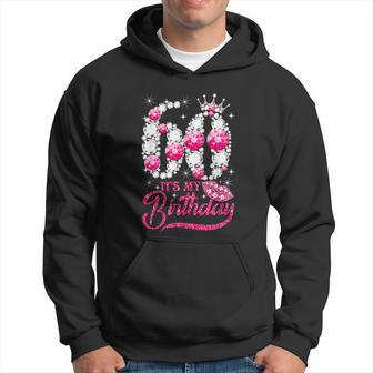 Its My 60Th Birthday Cute Gift Queen 60 Years Old Shoes Crown Diamond Gift Hoodie - Monsterry