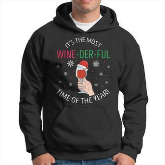 Its The Most Wine-Der-Ful Time Of The Year Lustiges Geschenk Hoodie - Seseable