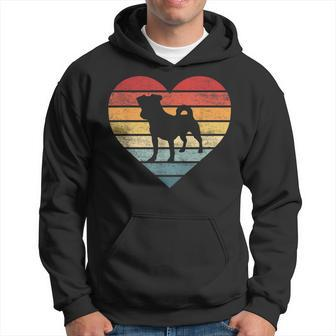 Jack Russell Lover Owner Gifts Retro Sunset Dog Mom Dad Hoodie - Seseable