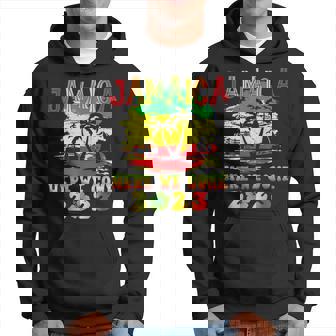 Jamaica Vacation 2023 Here We Come Matching Family Vacation Hoodie | Mazezy