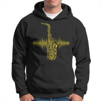 Jazz Music Saxophone Player Funny Saxophone Marching Band Hoodie - Seseable