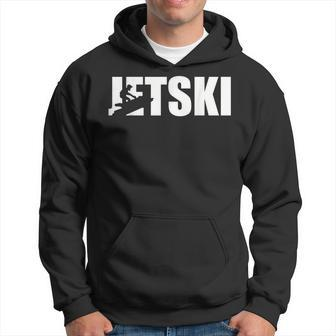 Jet Ski V2 Men Hoodie Graphic Print Hooded Sweatshirt - Seseable