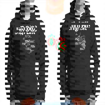 Jingle Balls Tinsel Tits Couple Christmas Tinsel Tits Men Hoodie - Thegiftio UK