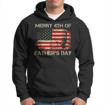 Joe Biden Merry 4Th Of Fathers Day Confused 4Th Of July Hoodie - Thegiftio UK