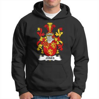 Jones Coat Of Arms Crest Men Hoodie - Thegiftio UK