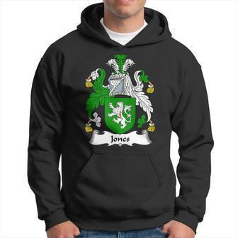 Jones Coat Of Arms Crest Men Hoodie - Thegiftio UK