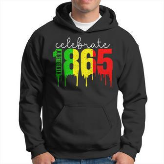Junenth Celebrating Freedom In African History Since 1865 Hoodie - Thegiftio UK