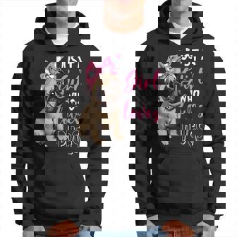 Just A Girl Who Loves Cute Pug Dog Lover Gifts Hoodie | Mazezy