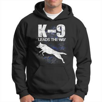 K-9 Leads The Way Hoodie - Monsterry