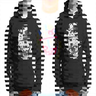 Kawaii Bubble Tea Cat Funny Boba Hoodie | Mazezy