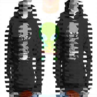 Kawaii Ramen Alien Japanese Ramen Noodles Anime Men Hoodie - Thegiftio