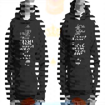 King Charles Coronation Souvenirs I Wasnt Invited Either Hoodie | Mazezy