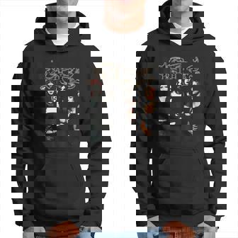 Kitties Black Rare Spit Hoodie | Mazezy