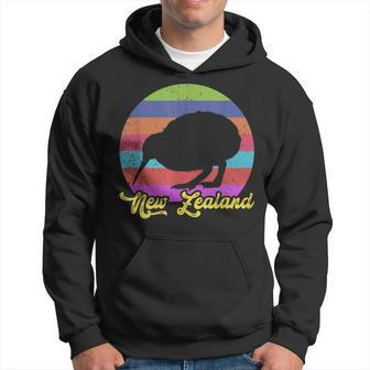 Kiwi Bird Gift Idea New Zealand Men Hoodie Graphic Print Hooded Sweatshirt - Seseable