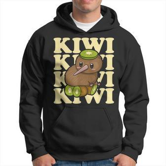 Kiwi New Zealand Quote For A Kiwi Bird Lover Men Hoodie Graphic Print Hooded Sweatshirt - Seseable