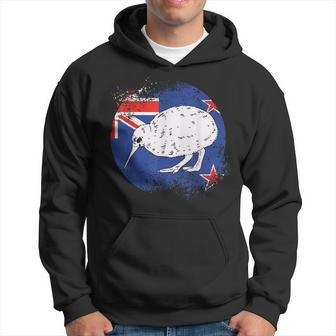 Kiwi New Zealand V2 Men Hoodie Graphic Print Hooded Sweatshirt - Seseable