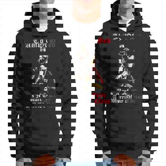 Knight Templar Shirt A Child Of God A Man Of Faith A Warrior Of Christ Knight Templar Store Men Hoodie - Thegiftio UK
