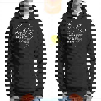 Knitting Because Murder Is Wrong Knitting Hobby Men Hoodie - Thegiftio