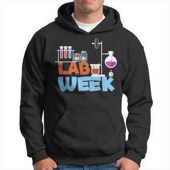 Lab Week Medical Laboratory Science Lab Scientist Gift Hoodie | Mazezy