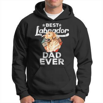 Labrador Retriever Gift Best Labrador Dad Ever Gift For Mens Hoodie | Mazezy