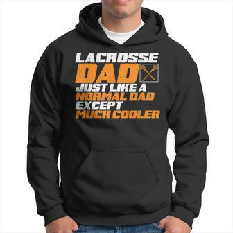 Lacrosse Dad Lax Player Father Lacrosse Training Lacrosse Gift For Mens Hoodie | Mazezy