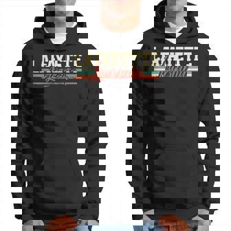Lafayette Louisiana Retro Men Hoodie Graphic Print Hooded Sweatshirt - Thegiftio