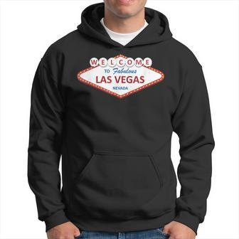 Las Vegas Sign - Nevada - Aesthetic Design - Classic Hoodie | Mazezy